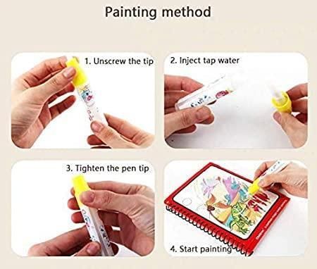 Reusable Magic Water Painting Book - Vistora