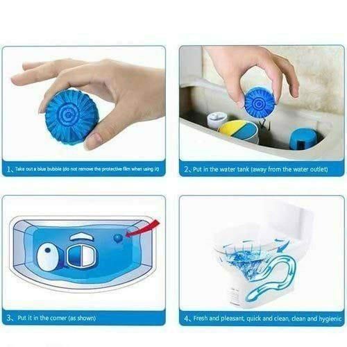 Automatic Toilet Bowl Cleaning Tablets